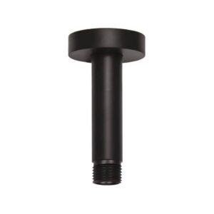 ZSOF064NO Braccio doccia 12 cm in metallo nero opaco - Paffoni PAFFONI