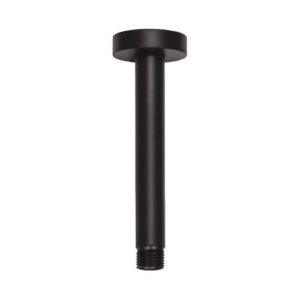 ZSOF065NO Braccio doccia a soffitto l. 20 cm in metallo nero opaco Paffoni PAFFONI