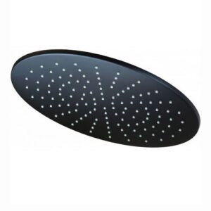 ZSOF079NO Soffione tondo ispezionabile Ø 30 cm in metallo nero King PAFFONI