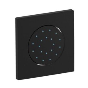 ZSOF121NO Soffione quadrato getto orient.12,45 x 12,45 abs nero  Paffoni PAFFONI