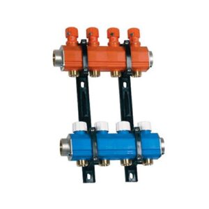 1009.06.60 Kit collettori modulari in polimero anticondensa 9+9 RBM