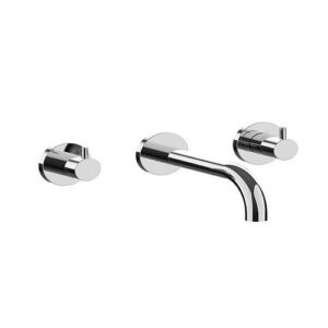 12034F00 Batteria lavabo a parete senza scarico Pepe FRATELLI FRATTINI