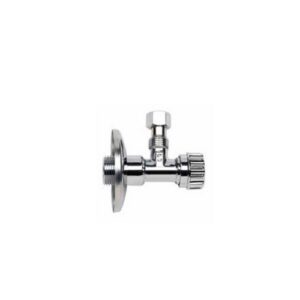 159382 RUBINETTO CASSETTA WC M3/8x3/8 C/ROSONE OTTONE ZAGI