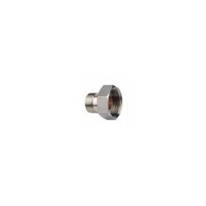 163 CODOLO IN OTTONE + DADO CROMATO 3/8 ZAGI - immagine 1