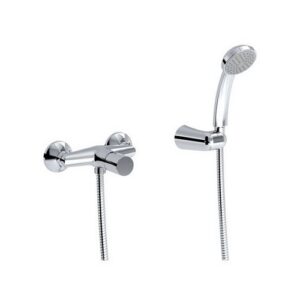 175150 Miscelatore doccia esterno con doccetta e flessibile mt 1,50 EURORAMA