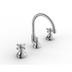 20020102A00CRCR Rubinetto lavabo collo girevole cromato Classic 802 ZAZZERI