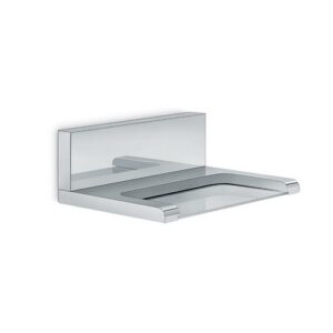 207.21.018 Bocca a parete in ottone con getto a cascata versione aperta cromo NEWFORM