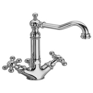 2186400 Monoforo lavabo con bocca e scarico 1p1/4 Dedra FRATELLI FRATTINI