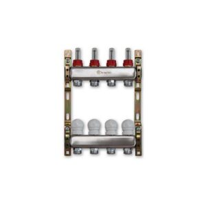 220ATT-06-09 Collettore inox con flussimetri att.3/4" 1"x 9 vie TE-SA - immagine 1