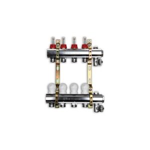 220TT2-07-12D Collettore con flussimetri att 3/4" e kit D 1-1/4"x 12 vie TE-SA - immagine 1