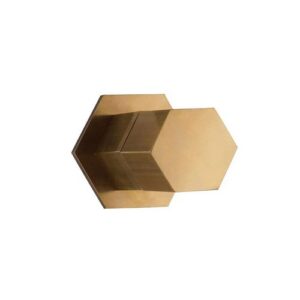255300000027 Deviatore da incasso a 3 uscite in ottone MAMOLI