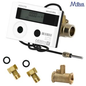 2561.04.00 Kit contatore Microclima Monoblocco senza ingressi impulsivi e uscita M-BUS 1/2" RBM