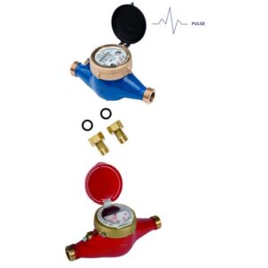 2564.06.00 Kit contatore AFS alte portate con lancia impulsi VC35 1" RBM - immagine 1