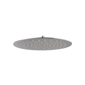 26530.21.018 Soffione tondo in acciaio con getto a pioggia, h. 2 mm ø 400 mm cromo NEWFORM