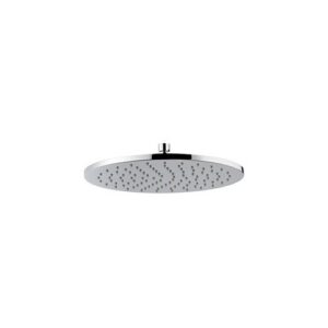26534.21.018 Soffione tondo in ottone con getto a pioggia, h. 8 mm ø 300 mm cromo NEWFORM