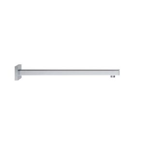 26585.21.018 Braccio soffione a parete in ottone quadro L=420 mm cromo NEWFORM