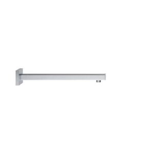 27674.21.018 Braccio soffione a parete in ottone quadro L=350mm cromo NEWFORM