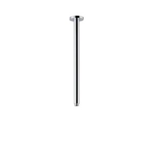 27680.21.018 Braccio soffione a soffitto in ottone tondo L=350 mm cromo NEWFORM