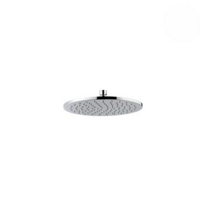 27747.21.018 Soffione tondo in ottone con getto a pioggia, h. 8 mm ø 250 mm cromo NEWFORM
