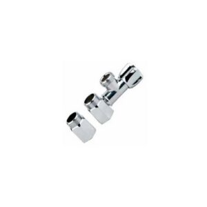 2802 RUBINETTO LAVATRICE C/DISTANZIALI 3/4x3/8 OTTONE ZAGI
