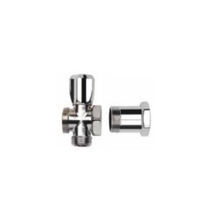 2982 RUBINETTO 3 VIE C/DISTANZIALE LAVATRICE 3/4" OTTONE ZAGI