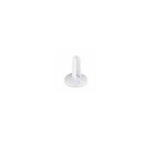 3731016 ROSONE COPRITUBO IN PP BIANCO DA Ø 10 A Ø 16 mm ZAGI - immagine 1