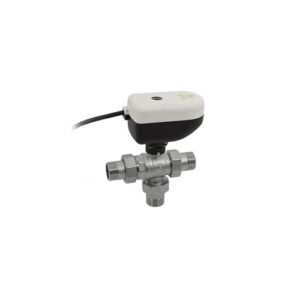 396M-06 Valvola deviatrice 3 vie motorizzata con bocchettone M 1" - 230V TE-SA