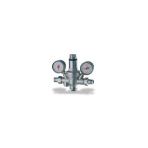 40-05 Riduttori di pressione con manometri e raccordi M/M 3/4" - PN25 TE-SA