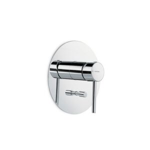 4270E.21.018 Parte esterna miscelatore monocomando ad incasso con deviatore a due uscite 1/2" cromo NEWFORM