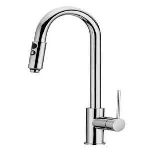 4517300 Monocomando lavello monoforo canna alta, doccetta Pepe FRATELLI FRATTINI