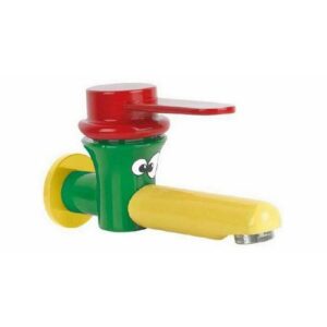 01220 Rubinetto lavabo a parete serie KIDS con cartuccia monoacqua  IDRAL