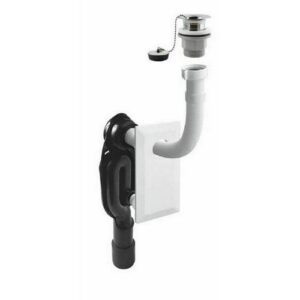 15407 Kit di scarico per lavabo con piletta e sifone da incasso  IDRAL