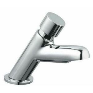 08510 Rubinetto lavabo temporizzato con comando a pulsante antibloccaggio  IDRAL