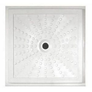 15201 Piatto doccia 90x90 Ø90 EASY a filo pavimento; in vetroresina IDRAL