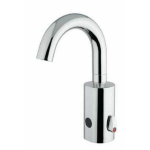 02504 Miscelatore elettronico per lavabo serie CURVE con alimentazione  IDRAL