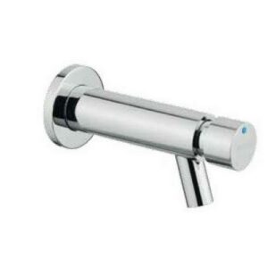8000015 Rubinetto per lavabo temporizzato serie MINIMAL a parete  IDRAL