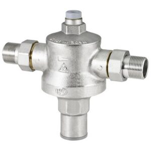 51.06.10 Riduttore di pressione compensato regolabile inox MM 1"  0,8 ÷ 5,5 Bar RBM