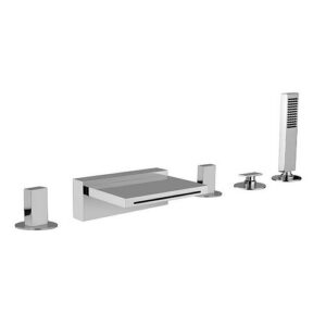 53029A00 Batteria bordo vasca bocca, deviatore e doccia Vita FRATELLI FRATTINI