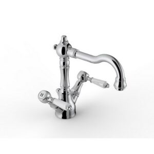55023102A00CRCR Rubinetteria lavabo cromato Classic Kent 3 ZAZZERI - immagine 1