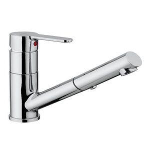 6016800 Monocomando lavello con doccetta  Mocca FRATELLI FRATTINI