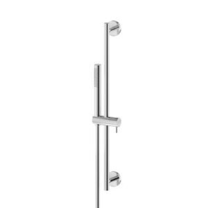 61356.21.018 Asta saliscendi con doccetta in abs, flessibile 150cm senza presa acqua cromo NEWFORM