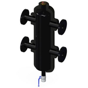 617.11.72 Separatore idraulico flangiato DN80 RBM