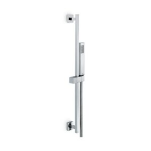 62556.21.018 Asta saliscendi completa di doccia e flessibile LL.150 cm senza presa acqua cromo NEWFORM