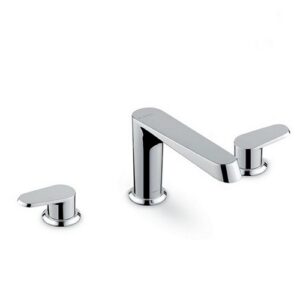 68900.21.018 Gruppo lavabo a 3 fori senza scarico attacco piantana 1/2” cromo NEWFORM