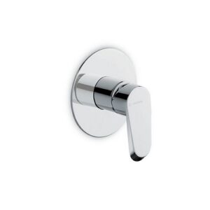 68975E.21.018 Parte esterna miscelatore monocomando ad incasso ad una uscita, ingressi ed uscite da 1/2" cromo NEWFORM