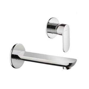 69328.21.018 Gruppo miscelatore monocomando a parete per lavabo completo di parte incasso, senza scarico cromo NEWFORM
