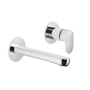 69428E.21.018 Parte esterna gruppo miscelatore monocomando a parete per lavabo senza scarico cromo NEWFORM