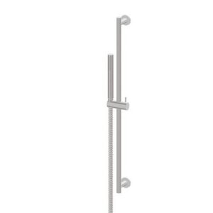 69656X.50.050 Asta saliscendi completa con doccetta e flessibile LL.150 cm, senza presa acqua inox NEWFORM