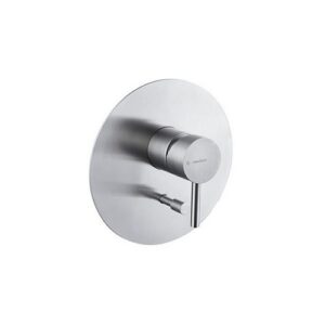 69670EX.50.050 Parte esterna miscelatore monocomando ad incasso con deviatore a due uscite 1/2" inox NEWFORM