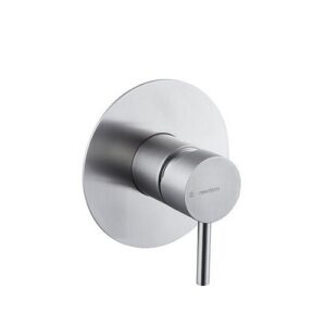 69675EX.50.050 Parte esterna miscelatore monocomando ad incasso ad una uscita, ingressi ed uscite da 1/2" inox  NEWFORM